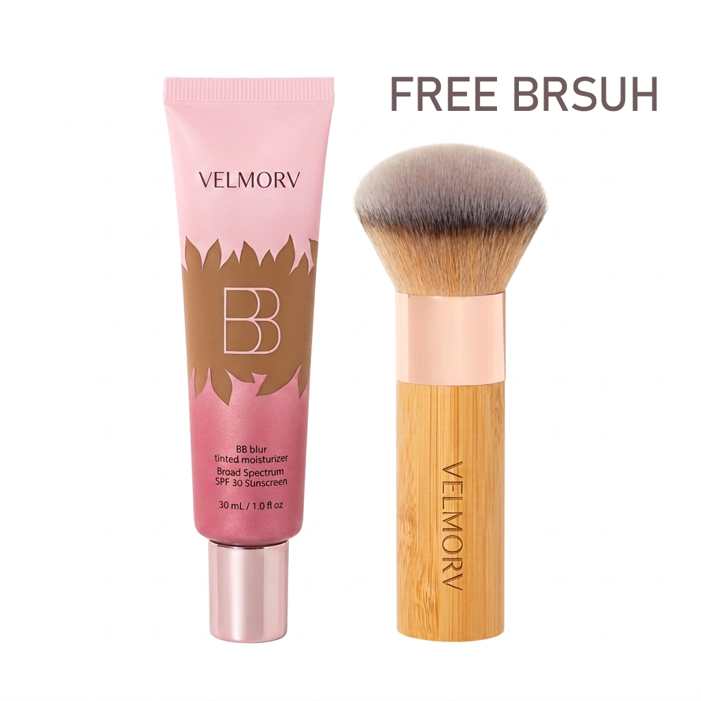 Velmorv®  💙blur tinted moisturizer SPF 30 - instantly brightens,👋 hydrates & smooths your skin
