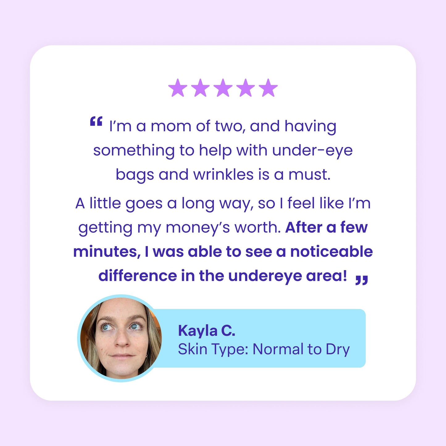 Eye Bag Instant Eraser, Tightens, Firms, & Blurs Wrinkles (Copy)